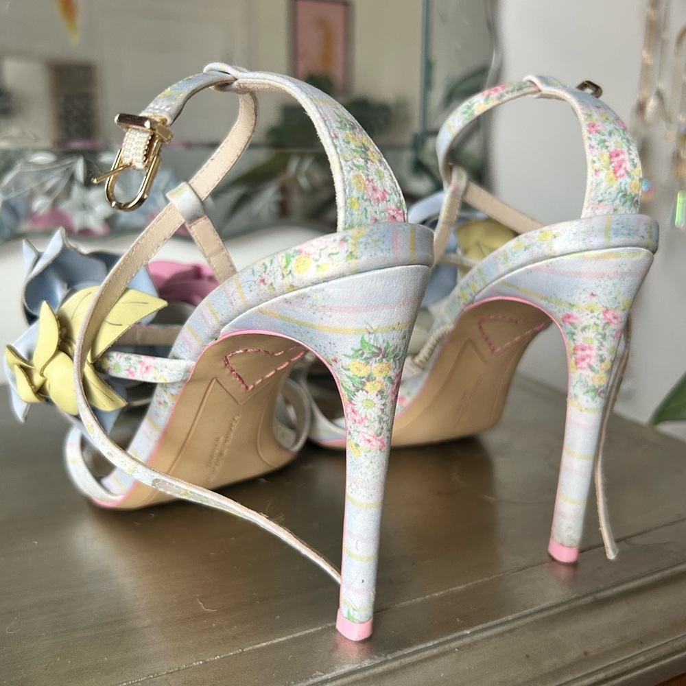 LOVE SHAKE FANCY by Sophia Webster GENTLY WORN / FLAWLESS HEELS / STUNNING!! - Picture 9 of 10